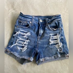 American Eagle Cut Off Shorts - 000